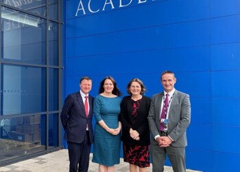 Amber Valley MP praises David Nieper Academy for breaking down barriers to opportunity