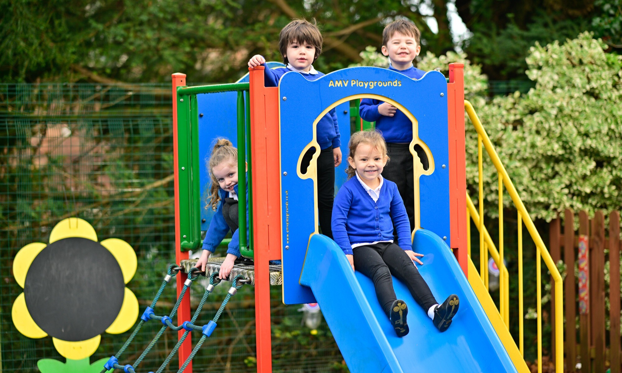 Stonebroom students playing
