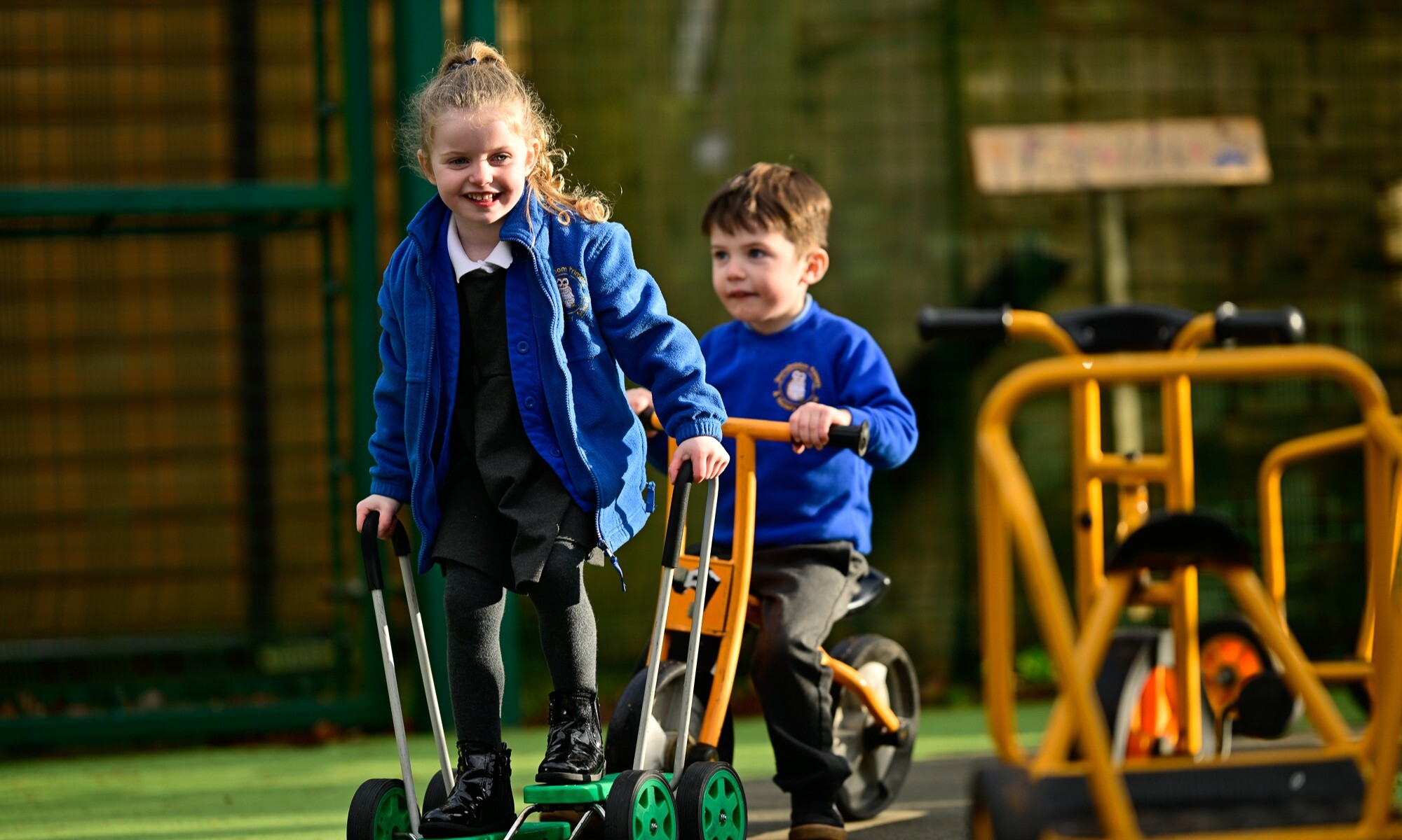 Stonebroom students playing
