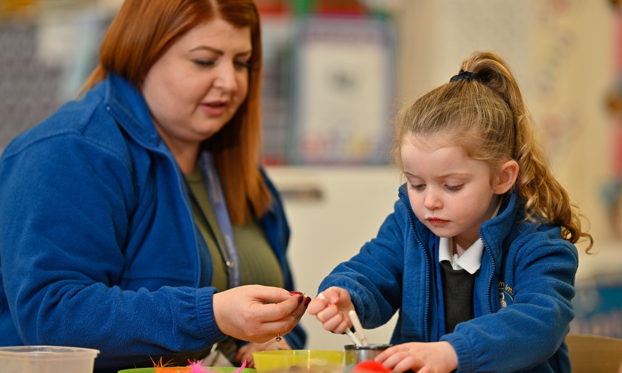 Stonebroom student using technology